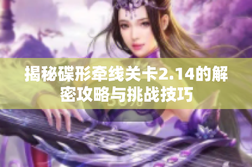 揭秘碟形牵线关卡2.14的解密攻略与挑战技巧