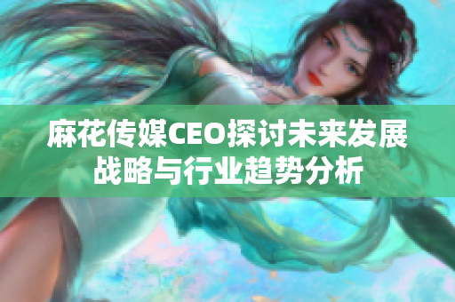 麻花传媒CEO探讨未来发展战略与行业趋势分析