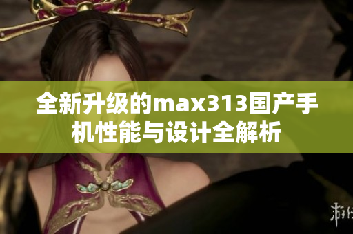 全新升级的max313国产手机性能与设计全解析