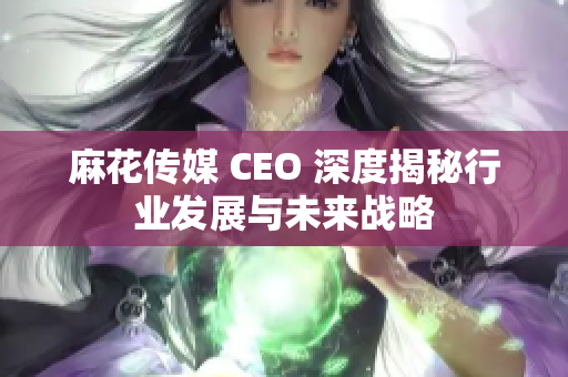 麻花传媒 CEO 深度揭秘行业发展与未来战略