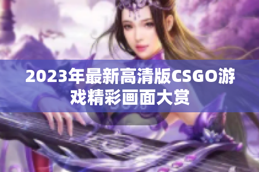 2023年最新高清版CSGO游戏精彩画面大赏