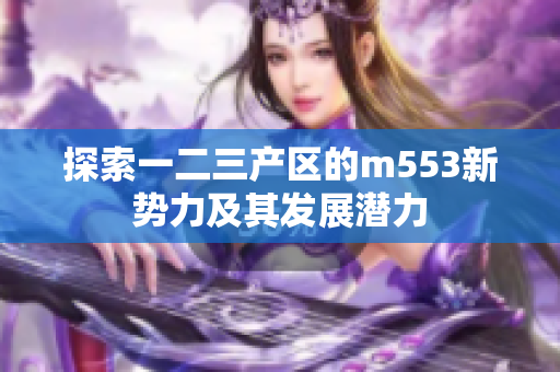 探索一二三产区的m553新势力及其发展潜力