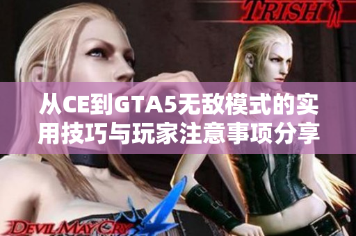 从CE到GTA5无敌模式的实用技巧与玩家注意事项分享