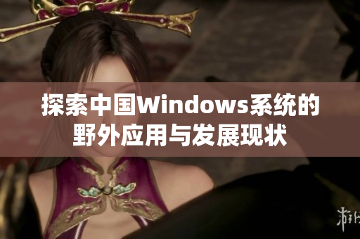 探索中国Windows系统的野外应用与发展现状