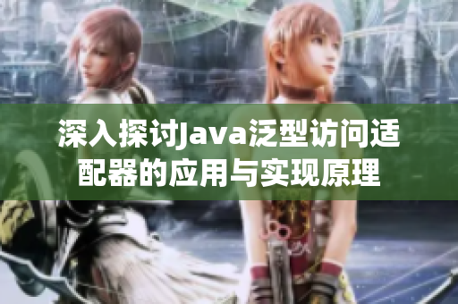 深入探讨Java泛型访问适配器的应用与实现原理