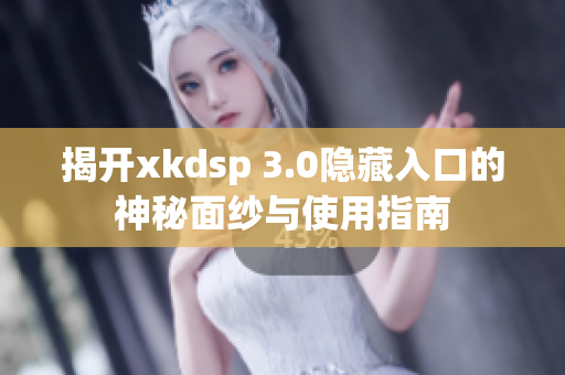 揭开xkdsp 3.0隐藏入口的神秘面纱与使用指南