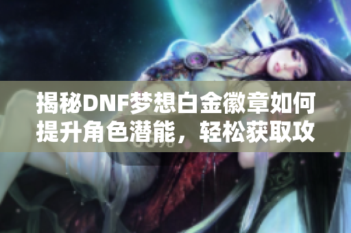 揭秘DNF梦想白金徽章如何提升角色潜能，轻松获取攻略宝典