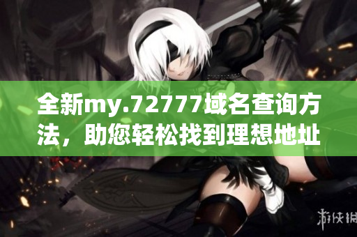 全新my.72777域名查询方法，助您轻松找到理想地址